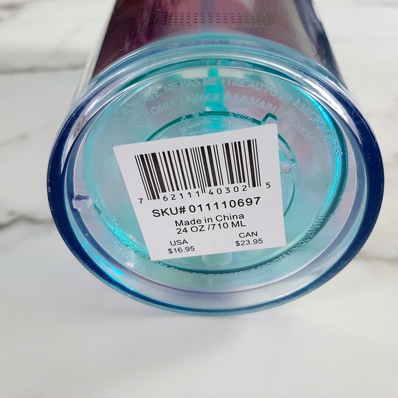 Iridescent mermaid scale Starbucks tumbler - Picture 2 of 3